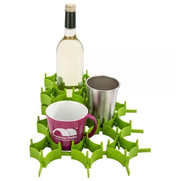 Universalholder 16-delers byggesett i bioplast grønn Froli justerbar diameter