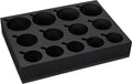 Universalholder for glass og kopper 12 plasser Froli forfra