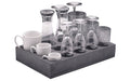 Universalholder for glass og kopper 330x245 mm fra Froli, sett forfra