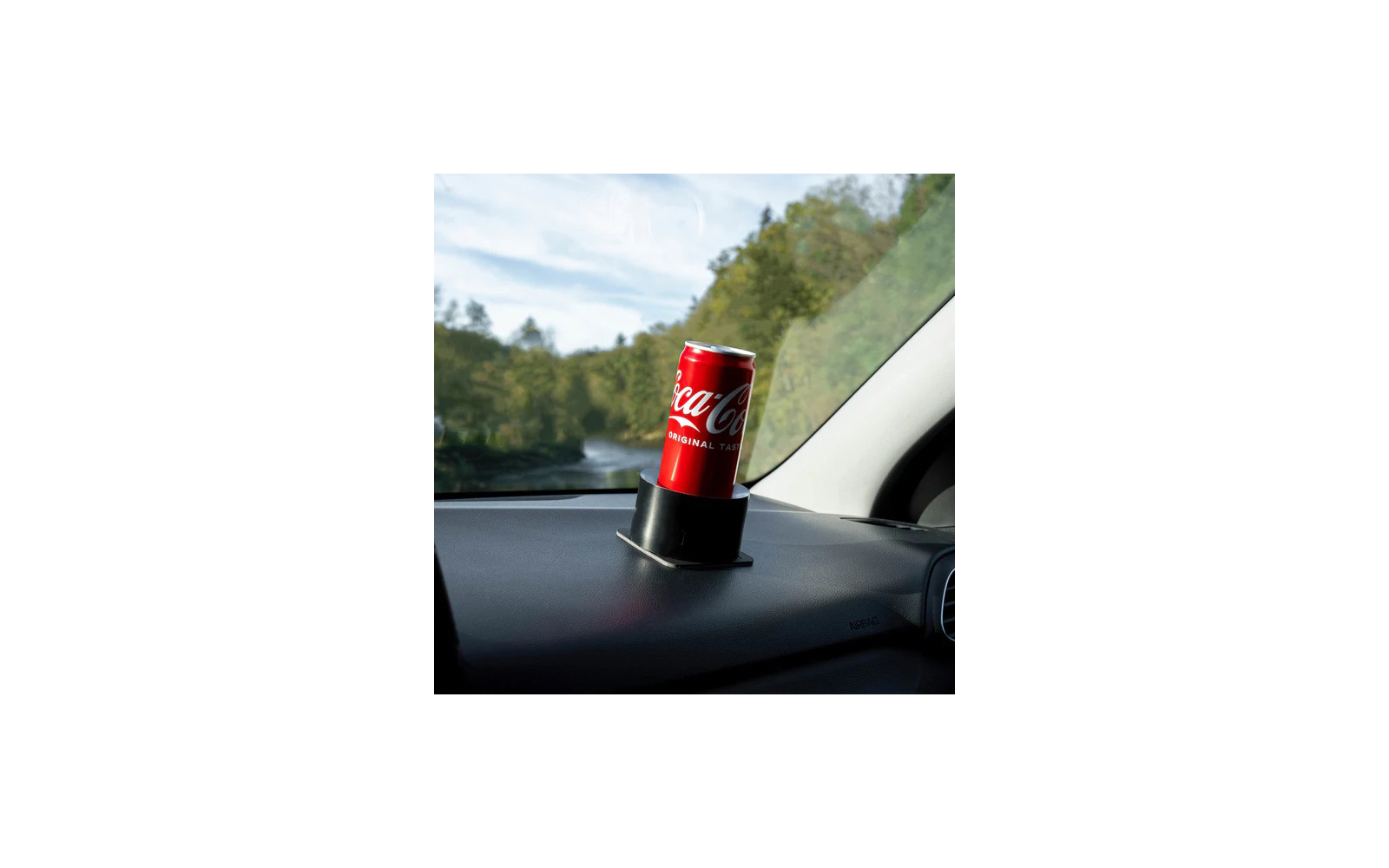 Universalholder magnetisk for bokser og flasker inkl. pad Silwy nærbilde av magnet