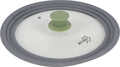 Universallokk i glass for stekepanner 24-28 cm silikon - Bo-Camp sett forfra