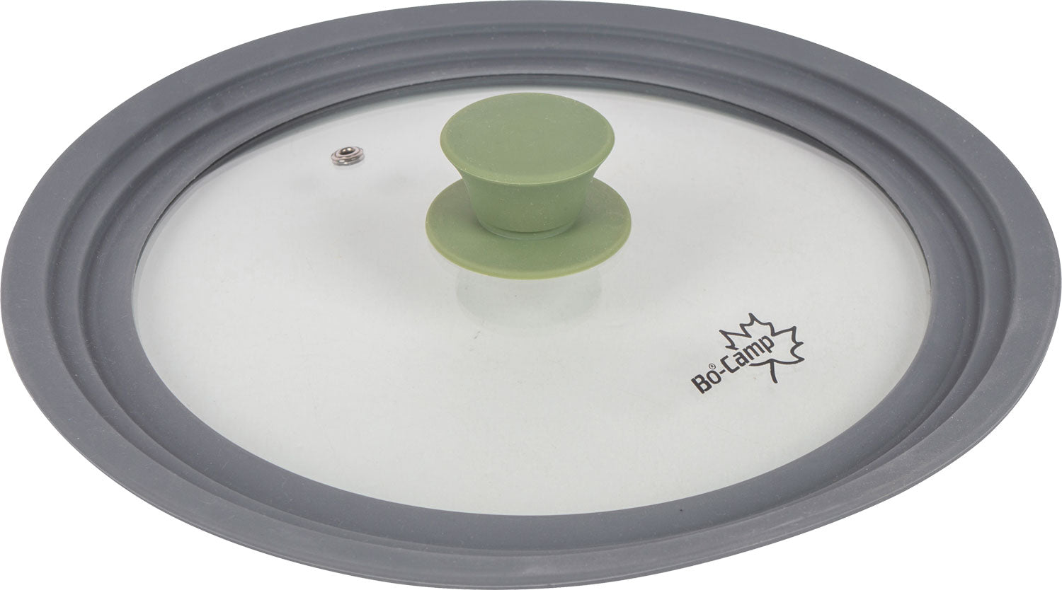 Universallokk i glass for stekepanner 24-28 cm silikon - Bo-Camp sett forfra