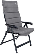 Universalpute for campingstol 136x54 cm grå justerbar - Bo-Camp forfra