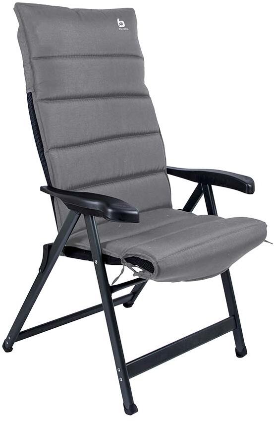 Universalpute for campingstol 136x54 cm grå justerbar - Bo-Camp forfra
