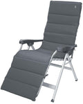 Universalpute for relaxstol 180x54 cm grå polyester forfra