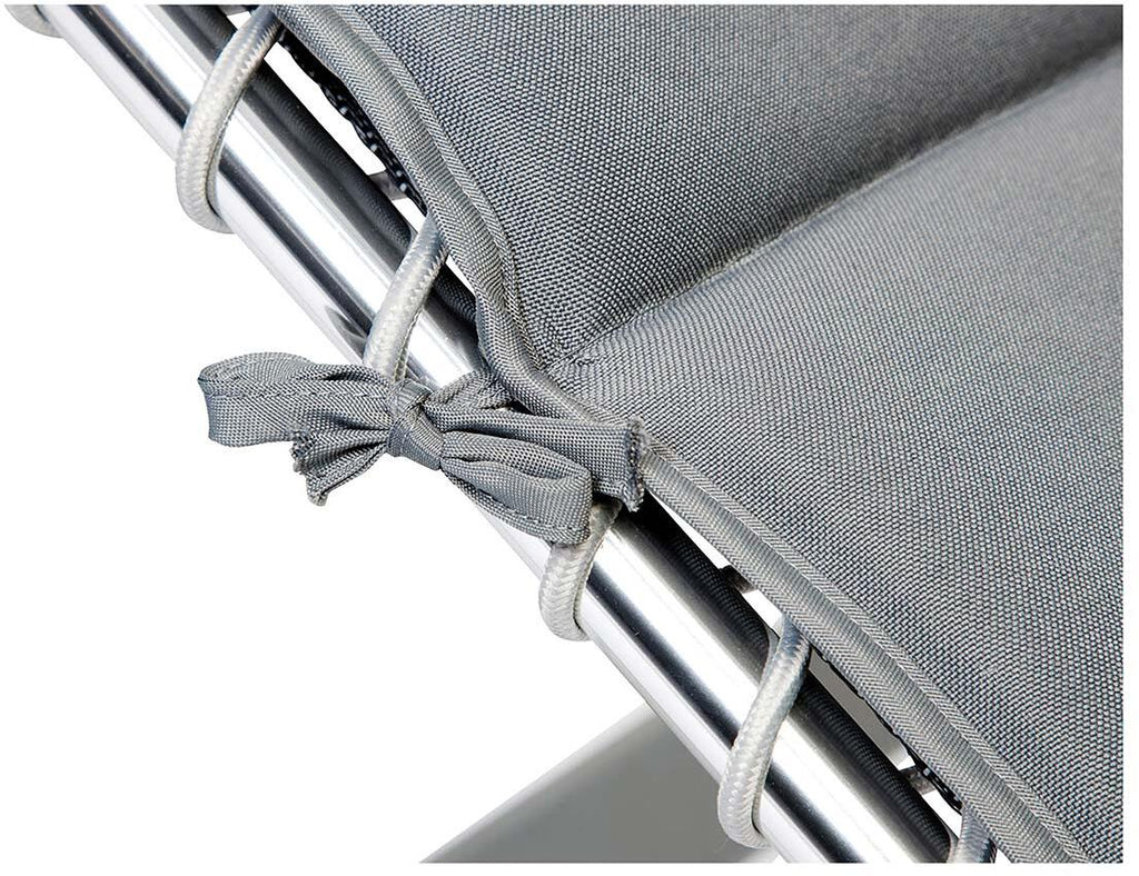 Universalpute for relaxstol 180x54 cm grå polyester bakside