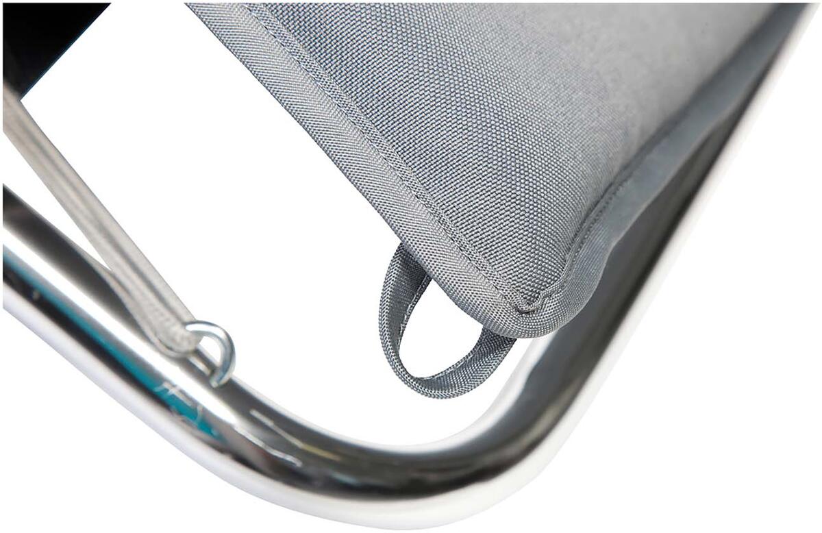 Detalj av Universalpute for relaxstol 180x54 cm grå polyester