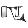 Universalspeil Huckepack 4 med aluminiumsfeste, par for biler