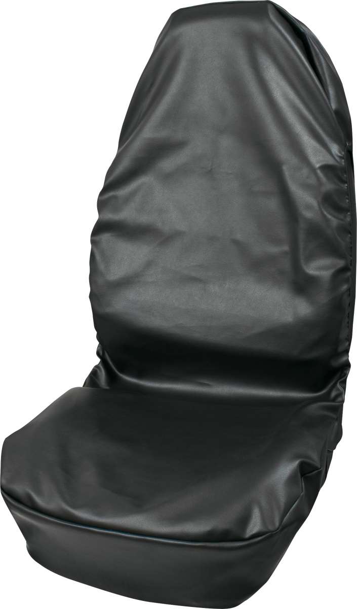 Universalt setebeskytter kunstlær 130 x 65 cm svart - Petex forfra