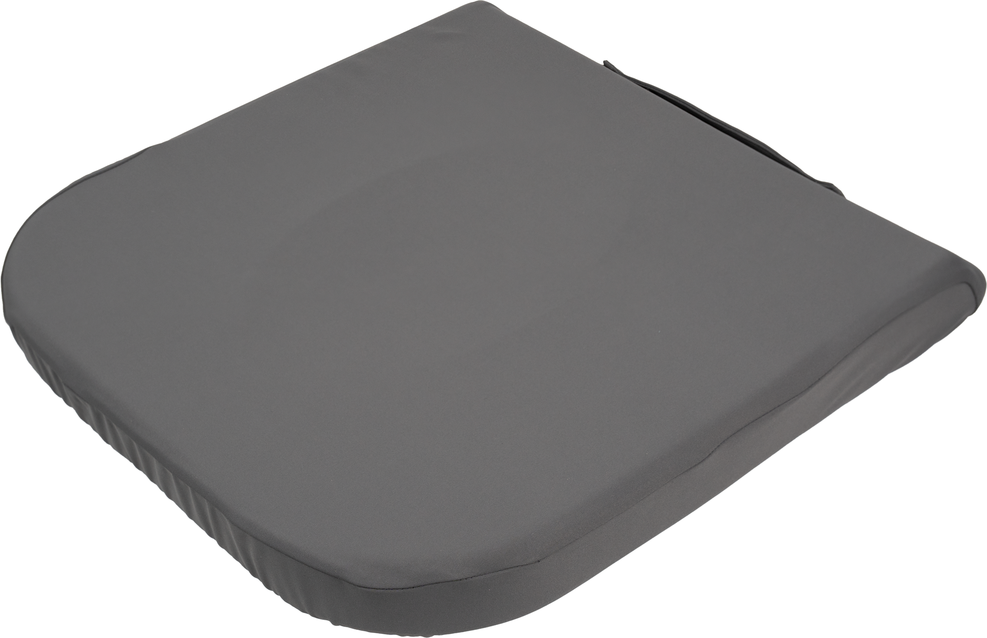 Universalt setepute med memory foam for kjøretøy, svart forfra