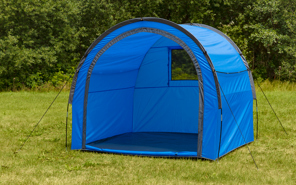 Universaltelt Toledo 200x180x170 cm polyester med fiberglassstenger bakside