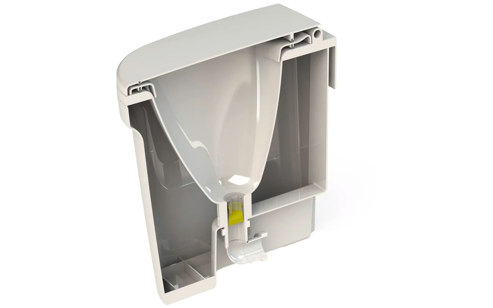 Urinal vannfritt luktfritt unisex frostsikkert 50 mm utløp - Cinderella med monteringsverktøy