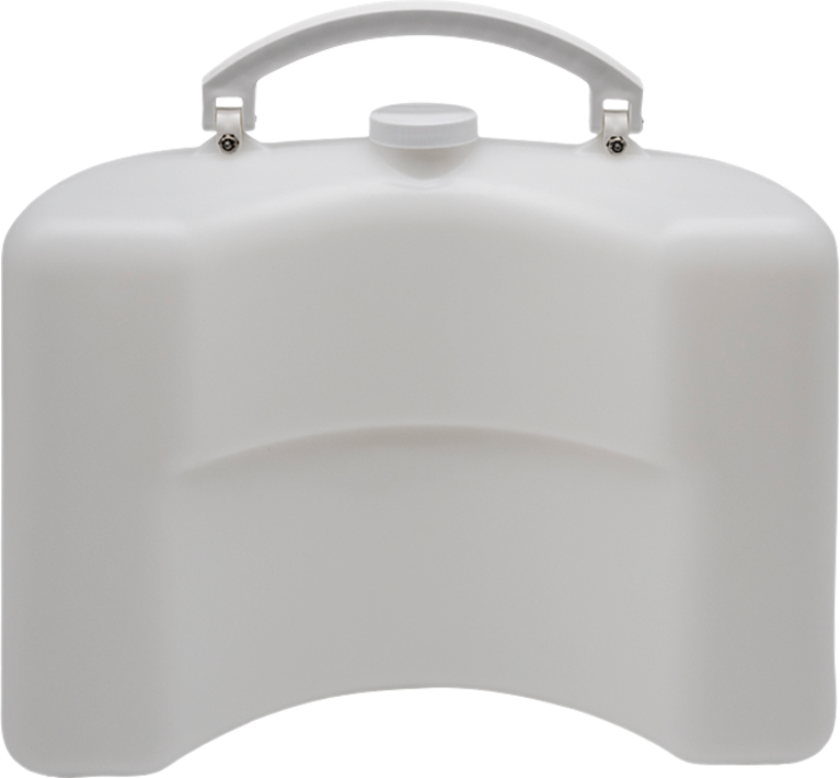 Urinbeholder 9 l med skrulokk 12x36x28 cm - OGO by ToMTuR for campingbruk
