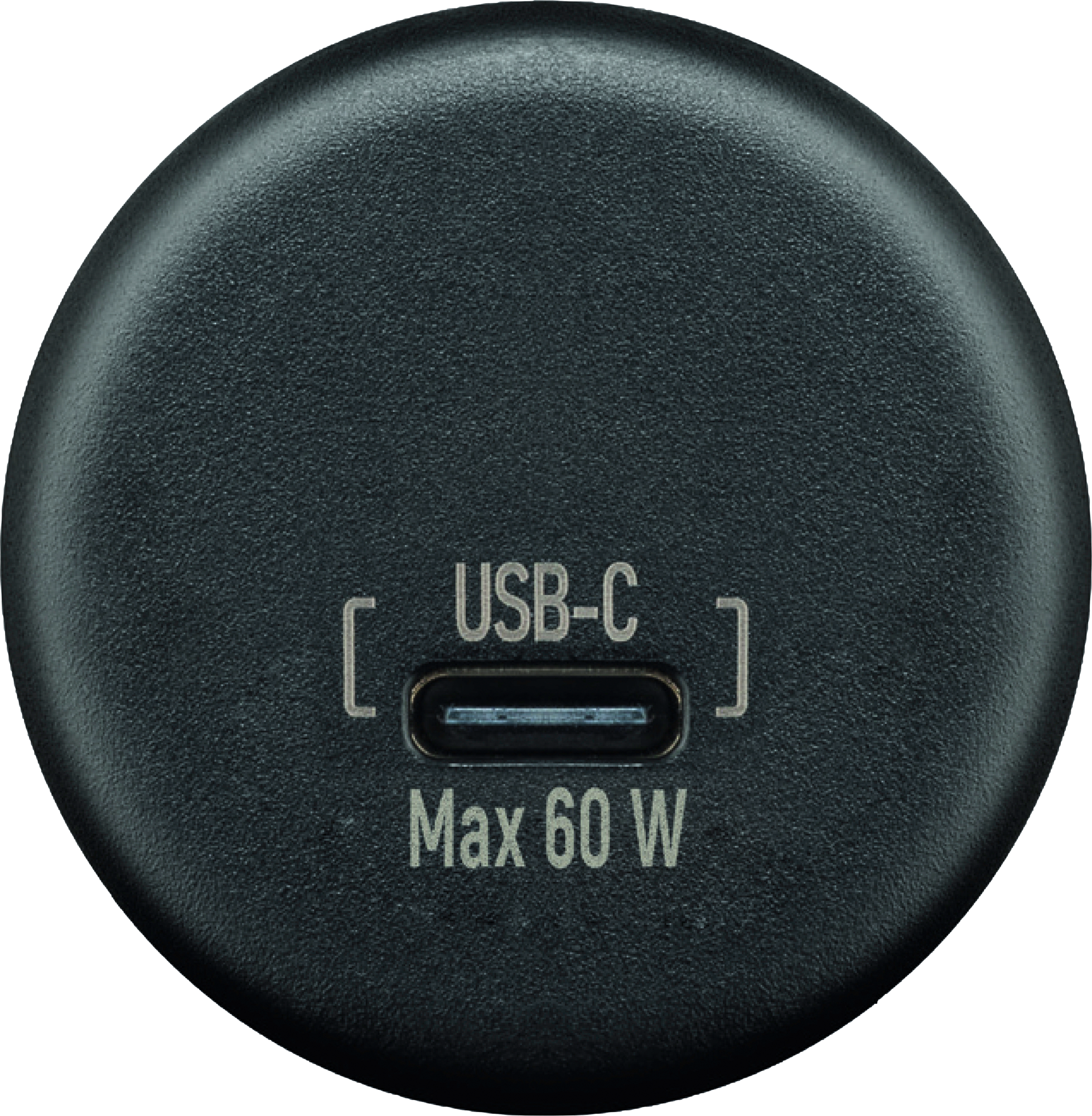 USB-C innbyggingslader 60W for bobil og campingvogn - Wentronic forfra
