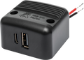 USB-C/A dobbeltuttak med Power Delivery og Quick Charge - ProCar forfra