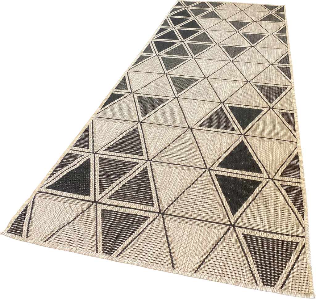 Utendørsteppe Kadena 230 x 80 cm polypropylen forfra