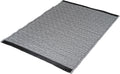 Utendørsteppe Kingston 180x120 cm sort/hvit polypropylen Bo-Camp