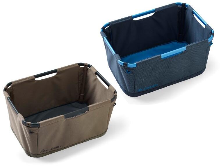 Utstyrskurv Alpaca Gear Basket 70 l sammenleggbar Gregory forfra