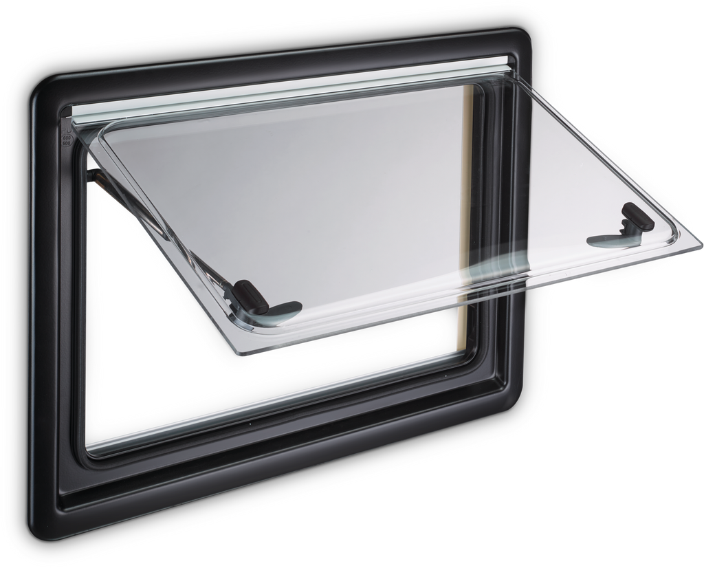 Utsvingbart vindu S4 dobbelt akrylglass 35x50 cm - Dometic forfra