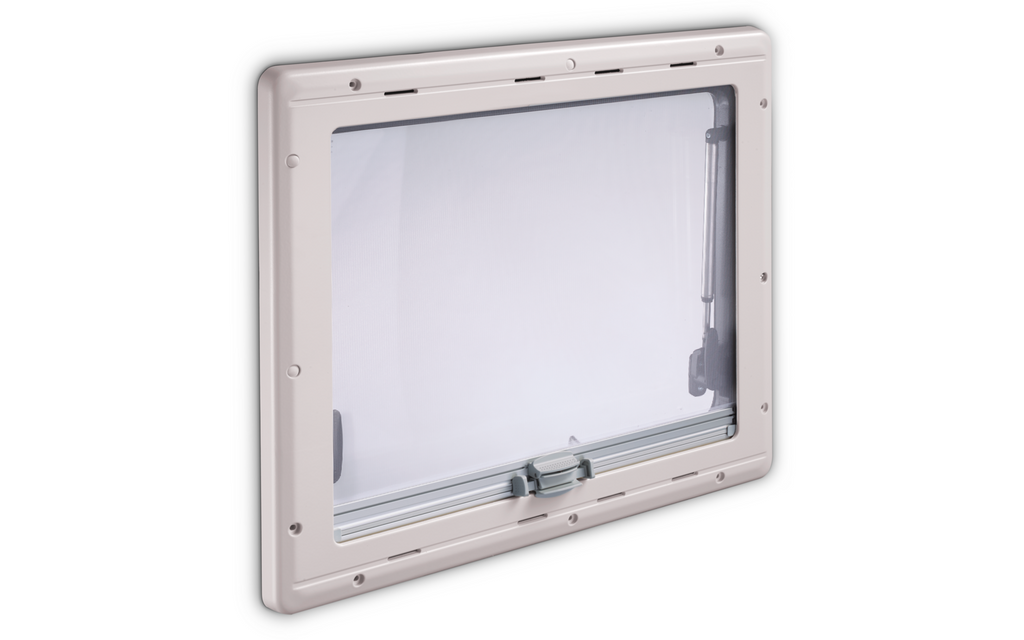 Utsvingbart vindu S4 dobbelt akrylglass 35x50 cm - Dometic med mørkleggingsgardin