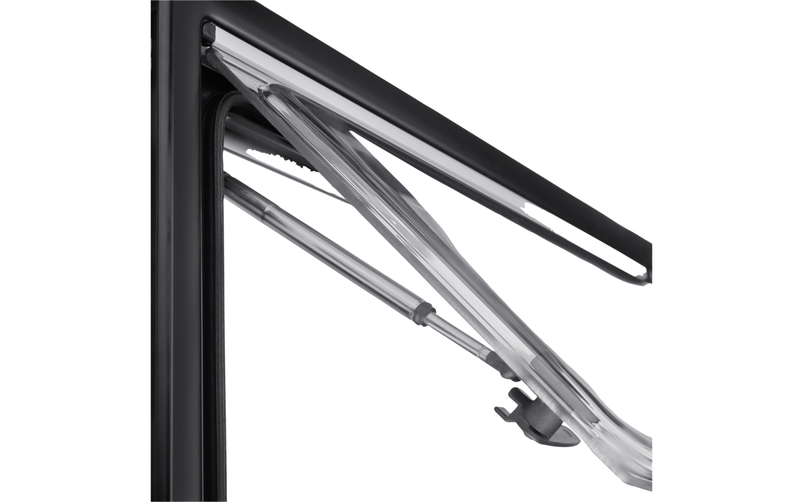 Sideprofil av Utsvingbart vindu S4 dobbelt akrylglass 35x50 cm - Dometic