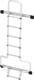 Utvendig stige Deluxe DJ aluminium 6 trinn for Ducato - Fiamma forfra