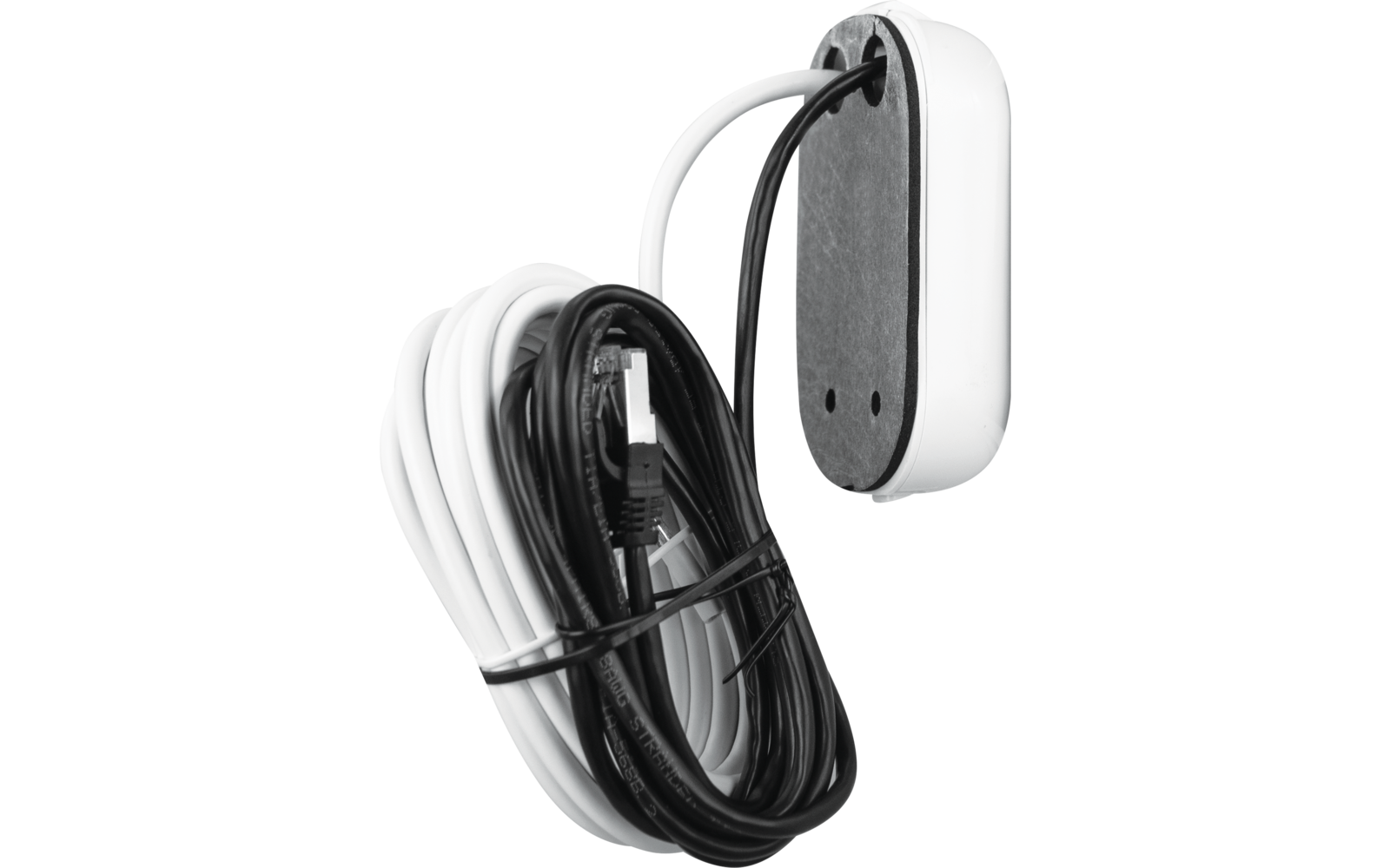 Utvendig stikkontakt med RJ45 og F-tilkobling Maxview montert på campingvogn
