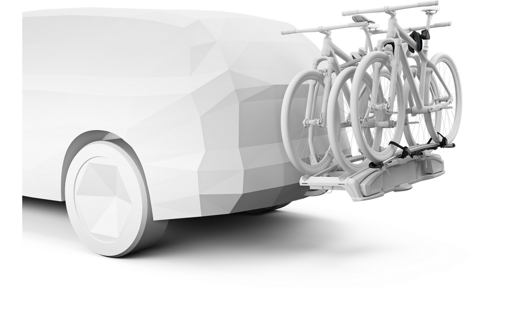 Bakside av Utvidelsesadapter for sykkelstativ VeloSpace XT aluminium - Thule