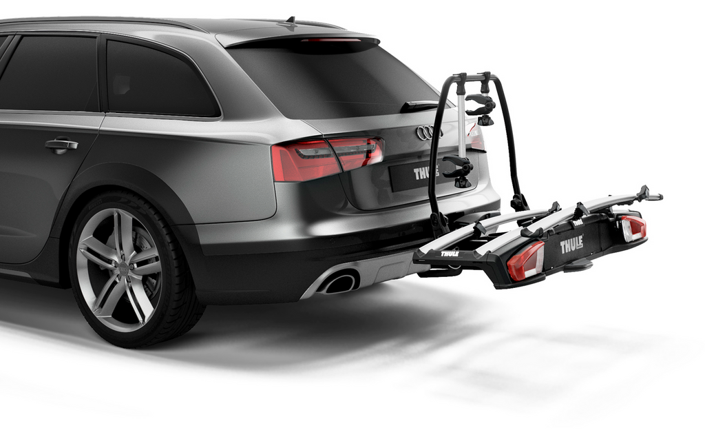 Detalj av låsesystem på Utvidelsesadapter for sykkelstativ VeloSpace XT aluminium - Thule