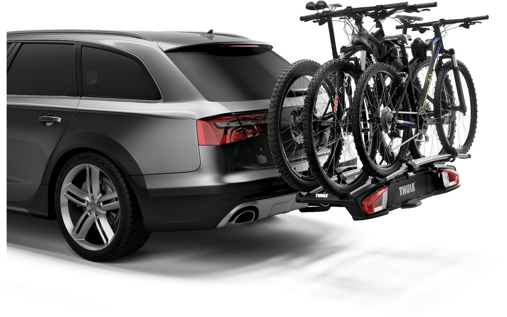 Montert Utvidelsesadapter for sykkelstativ VeloSpace XT aluminium - Thule med sykler