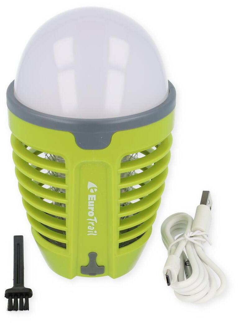 Detalj av UV 2-i-1 insektlampe Eurotrail