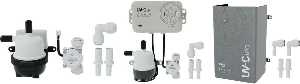 UV-8 LED vanndesinfeksjonsenhet for bobil forfra