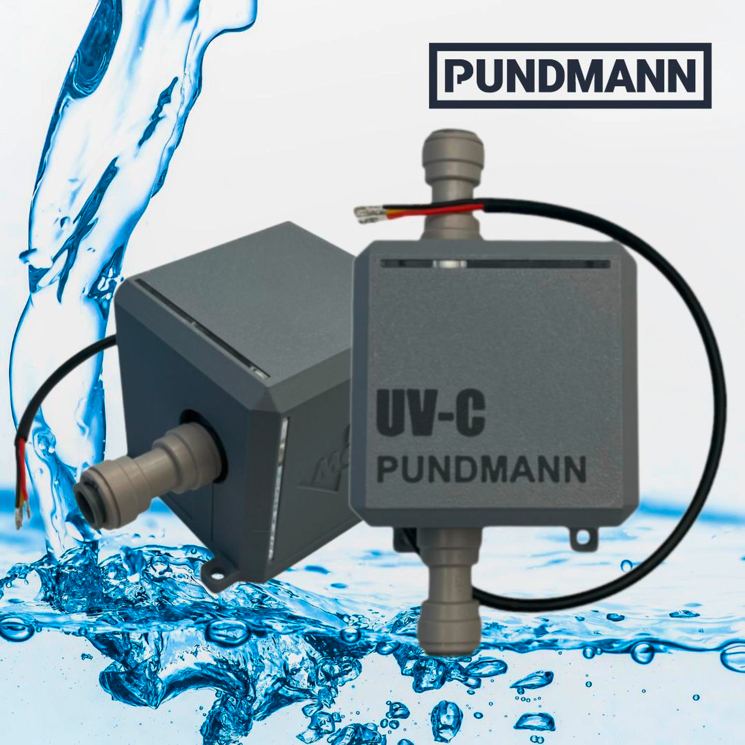UV-C vanndesinfeksjon Fluvi Shield kjemikaliefri 99,999 % fra Pundmann