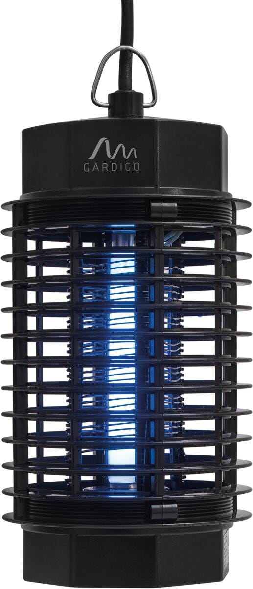 UV insektslampe 2-i-1 med oppsamlingsskål 4W 230V - Gardigo forfra