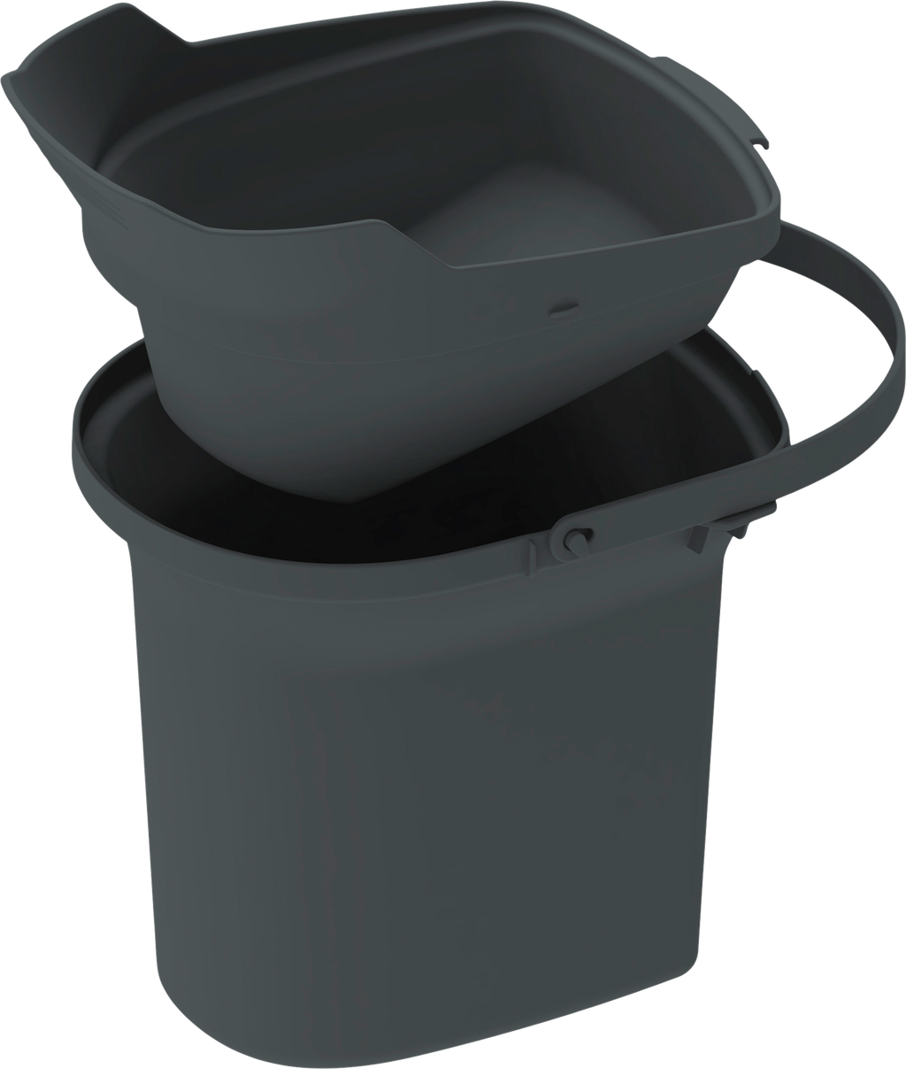 Væskeinnsats for C1 toalett 1,05 kg forfra