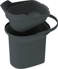 Væskeinnsats for C1 toalett 1,05 kg forfra