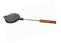 Vaffeljern i støpejern med hjerteform ø19 cm 74 cm fra Origin Outdoors forfra