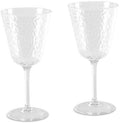 Valencia vinglass 300 ml, SAN, transparent forfra