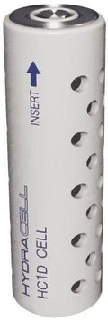 Vannaktivert energicelle TC1D 2-pk for lommelykt 10 cm HydraCell forfra