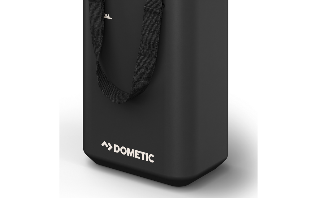 Detalj av tut og hurtigkobling på Vannbeholder Go Hydration Water Jug 11 liter LDPE - Dometic
