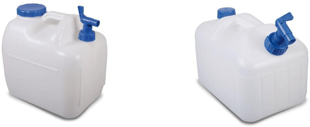 Vannbeholder Splash med tappekran 10 liter fra Kampa forfra
