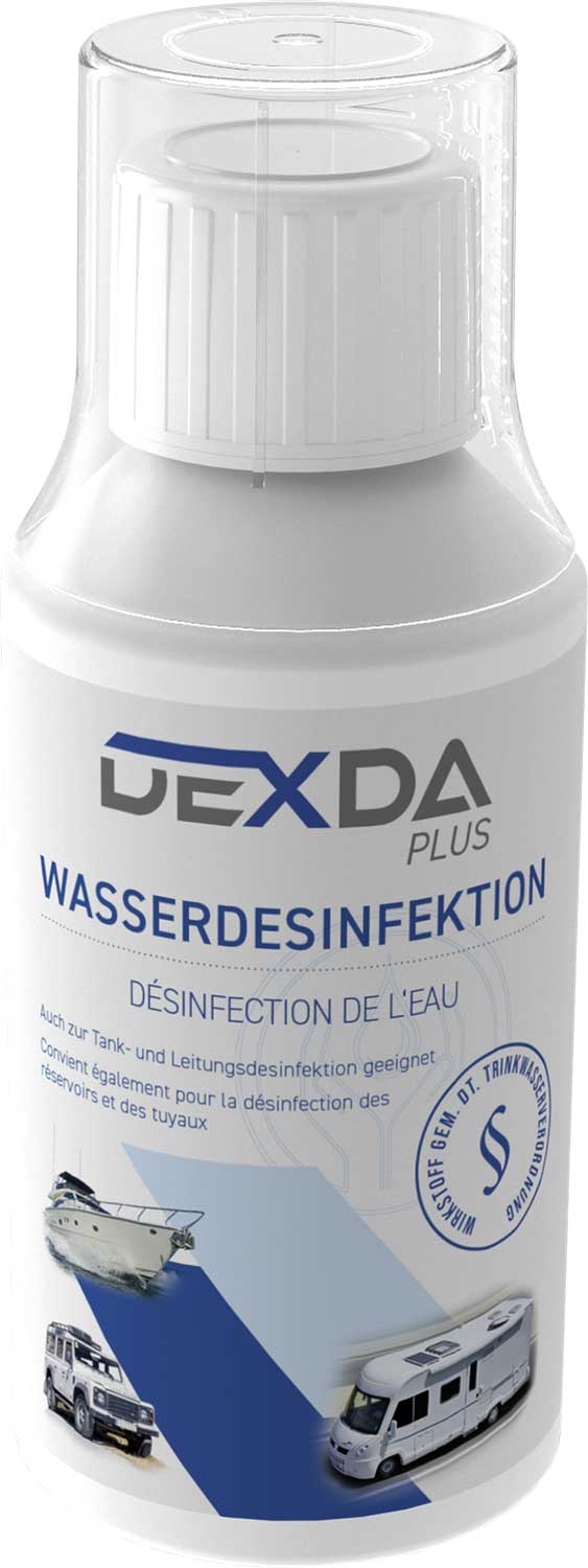 Vanndesinfeksjon Dexda Plus 120 ml for vanntank fra WM aquatec