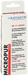 Vanndesinfisering MICROPUR Forte MF1T 100 tabletter forfra