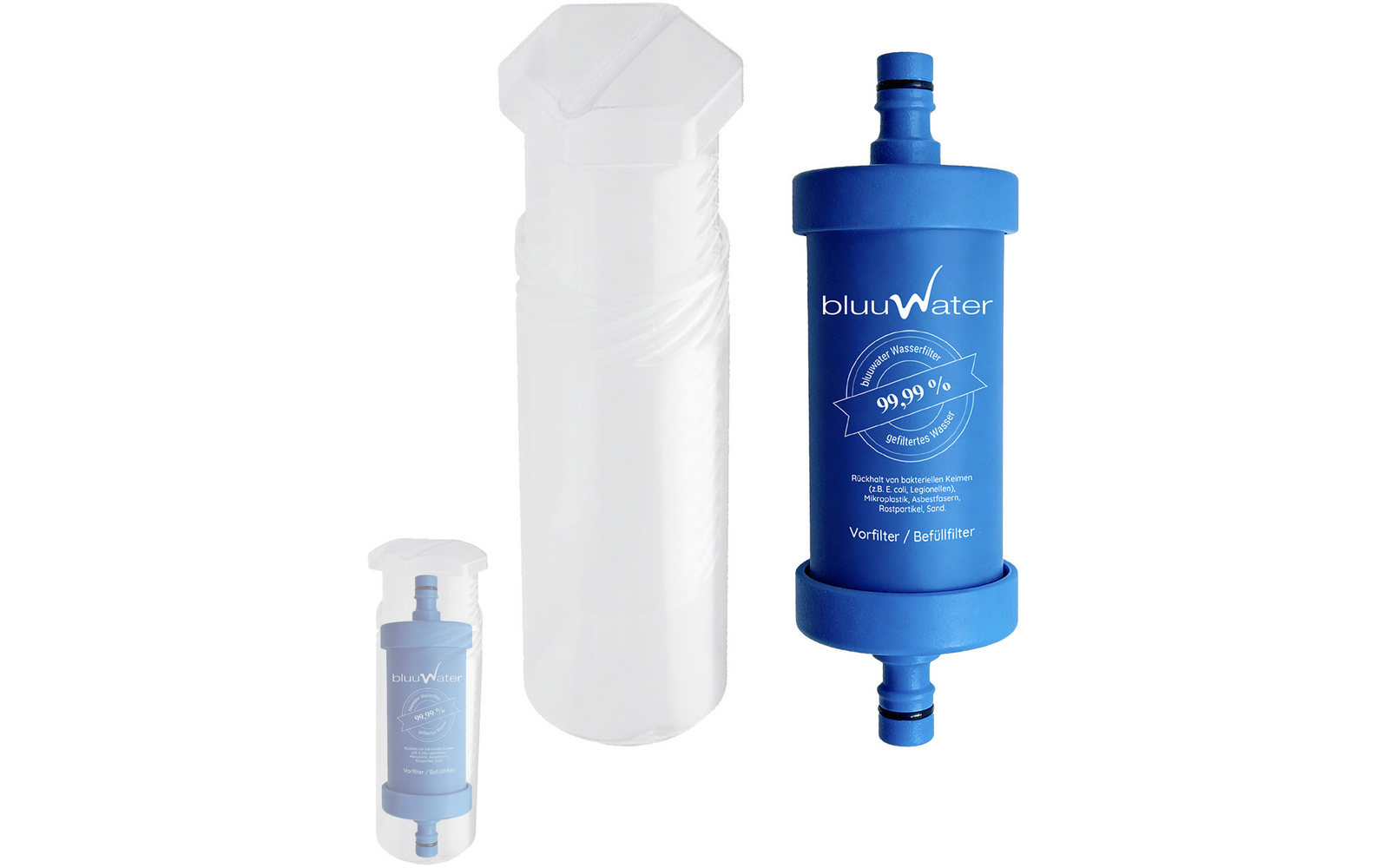 Vannfilter BF08 bakside Bluuwater