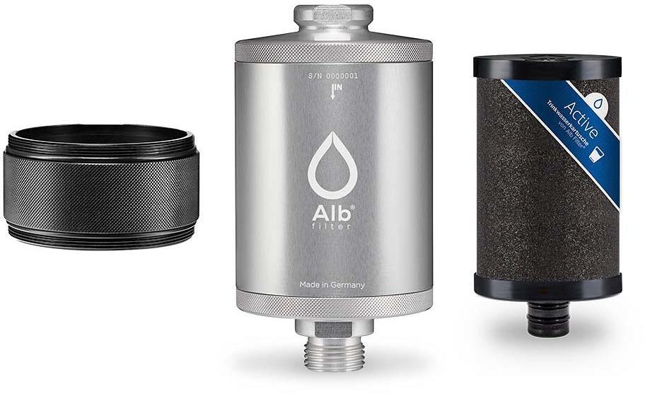 Vannfilter oppgraderingssett Active for dobbeltfilter - Alb Filter bakside