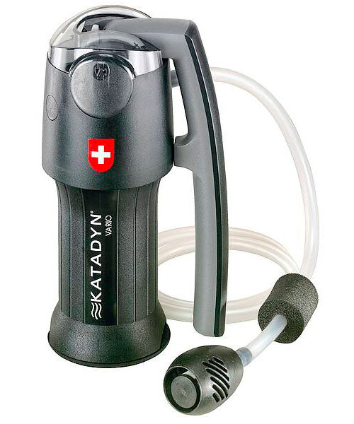 Vannfilter Vario med dobbel piston 2 l/min 0,8 kg - Katadyn forfra