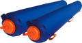 Vannfyllbare paviljonglodder PP Tube 2er sett 10 kg hver - Peggy Peg forfra
