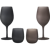 Vannglass polykarbonat 35 cl 2-pk Blacksatin nærbilde