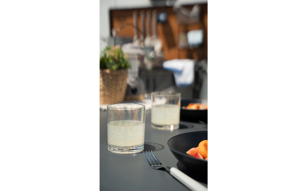 Vannglass i akryl 410 ml bruddsikre 2-pack bakside
