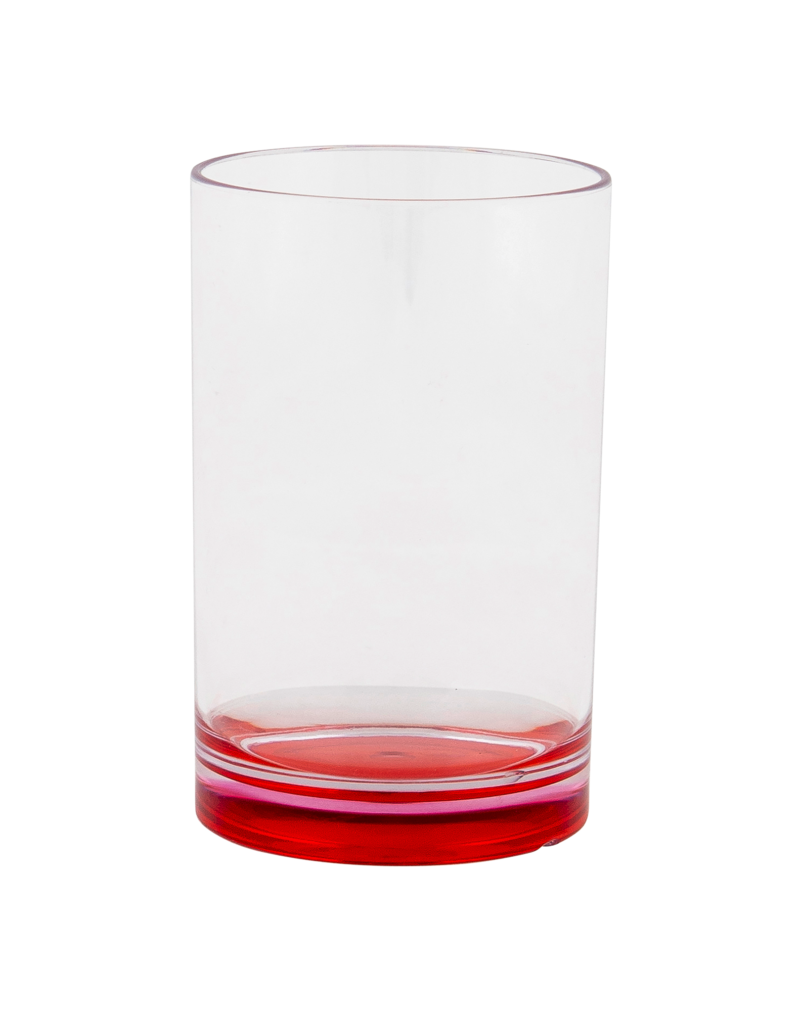 Vannglass Colour Line Rainbow 320ml 4-pk Gimex forfra